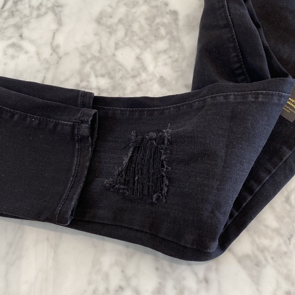 Black distressed kids jeans. Target art class brand - Picture 3 of 4